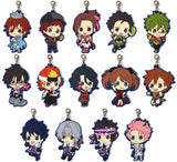 Amagase Touma, etc. THE iDOLM@STER SideM Ichiban Kuji 3rd Live Physical Rubber Charm Prize Q All 14 Types Set Charm [USED]