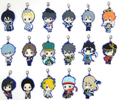 Kaoru Sakuraba, etc. THE iDOLM@STER SideM Ichiban Kuji 3rd Live Intelli Rubber Charm Prize R All 17 Types Set Charm [USED]
