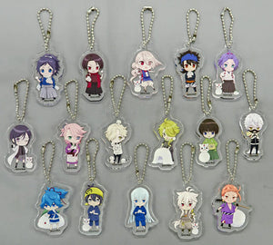 All 16 Types Set Zoku Touken Ranbu-Hanamaru- Four Seasons Collection -Winter- Trading Acrylic Keychain C93 Goods Key Ring [USED]