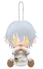 Tsurumaru Kuninaga Touken Ranbu ONLINE Es Series Nino Pitanui Plush Mascot Key Ring [USED]