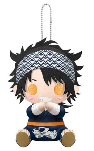 Mutsunokami Yoshiyuki Touken Ranbu ONLINE Es Series Nino Pitanui Plush Mascot Key Ring [USED]