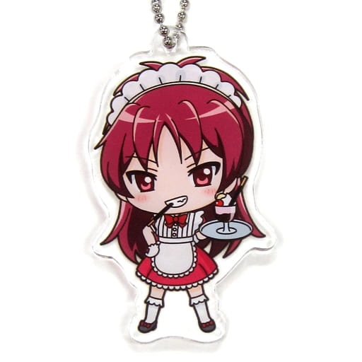 Kyoko Sakura Magia Record Puella Magi Madoka Magica Side Story Deformed Acrylic Charm A Sega Collaboration Cafe Limited Charm [USED]