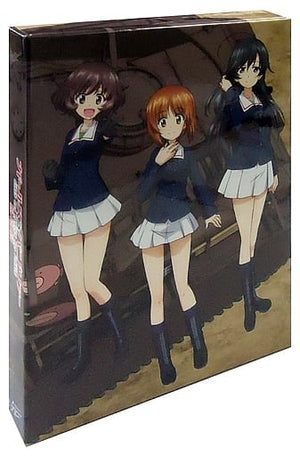 Anglerfish Team Newly Drawn Storage BOX Blu-ray Girls und Panzer das Finale Episode 1 Special Limited Version Sofmap Puchase Bonus Storage BOX [USED]