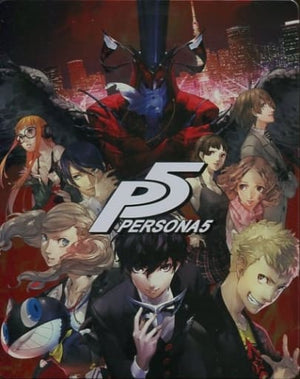 Package Illustration Steel Book PS4 / PS3 Soft Persona 5 Geo Purchase Bonus Other-Goods [USED]