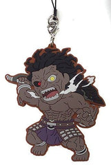 Berserker Fate/stay night: Heaven's Feel Ichiban Kuji Kyun Chara Illustrations PART2 Rubber Charm Prize K Key Ring [USED]