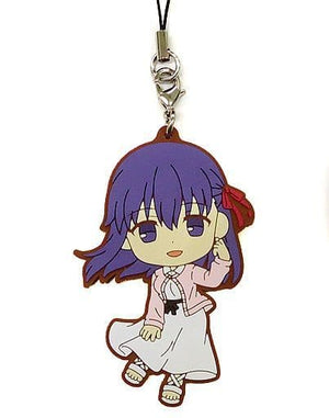 Sakura Matou Fate/stay night: Heaven's Feel Ichiban Kuji Kyun Chara Illustrations PART2 Rubber Charm Prize K Key Ring [USED]