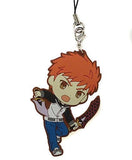 Shiro Emiya Fate/stay night: Heaven's Feel Ichiban Kuji Kyun Chara Illustrations PART2 Rubber Charm Prize K Key Ring [USED]