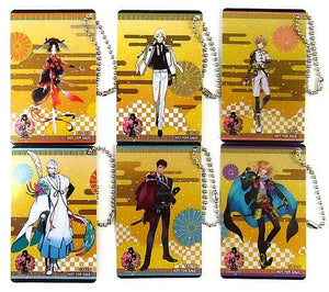 All 6 Types Set Touken Ranbu -ONLINE- x FamilyMart Present Campaign Vol.1 Key Ring [USED]