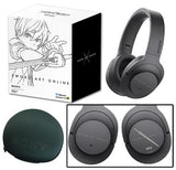 Kirito Model (Charcoal Black) Wireless Noise Canceling Stereo Headset h.ear on Wireless NC (MDR-100ABN) Sword Art Online The Movie: Ordinal Scale Headphones [USED]