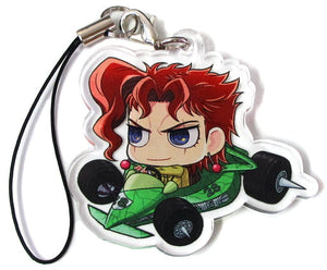 Noriaki Kakyoin Car race JoJo's Bizarre Adventure Acrylic Strap Invitation From Dio's Mansion in J-World Tokyo Limited Minigame Terrence's Maybe Oraora!? Prize B Key Ring [USED]