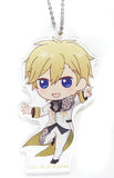 Rokuya Nagi Kiradoru Plate Keychain Bright Jewel vol.2 Idolish7 Adores Sega Namco Limited Key Ring  [USED]