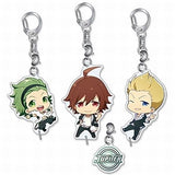 Jupiter Connected Acrylic Keychain Set THE iDOLM@STER SideM Wake Atte Mini! Key Ring [USED]