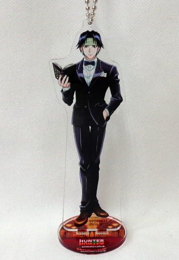 Chrollo Lucilfer Hunter x Hunter x Animatecafe Big Acrylic Stand Key Holder Key Ring [USED]