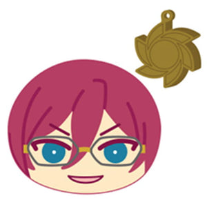 Ibara Saegusa Ensemble Stars! Omanju Nigi Nigi Mascot Plus Part 2 Key Ring [USED]