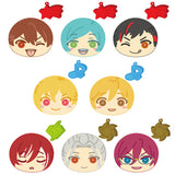 All 8 Type Set Ensemble Stars! Omaju Nigi Nigi Mascot Plus 2  Key Ring  [USED]