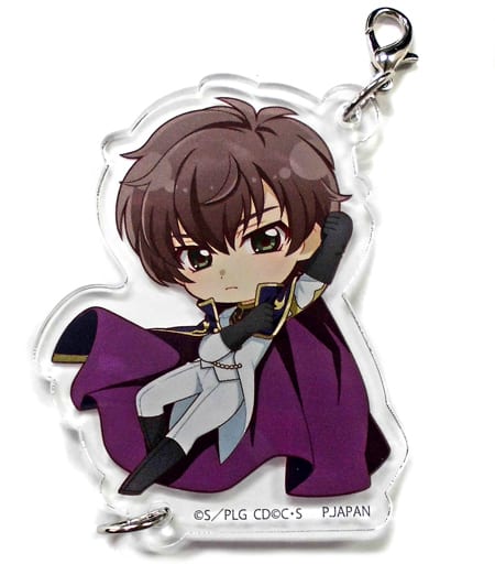 Suzaku Kururugi Code Geass: Lelouch of the Rebellion II - Transgression Tsukamarinko Linked Acrylic Charm Charm [USED]