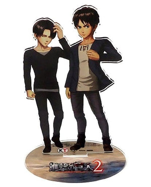 Ellen & Levi Acrylic Figure Stand PS4/PS Vita/Switch Soft Attack on Titan 2 AmiAmi Purchase Bonus Acrylic Figure [USED]