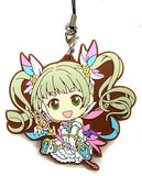 Chika Yokoyama THE iDOLM@STER Cinderella Girls Ichiban Kuji Cinderella's Adventure! Rubber Charm Kyun Chara Illustrations Prize F Key Ring [USED]