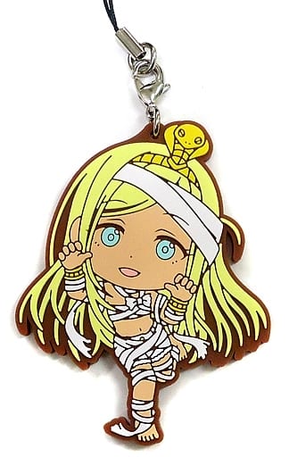 Lyra THE iDOLM@STER Cinderella Girls Ichiban Kuji Cinderella's Adventure! Rubber Charm Kyun Chara Illustrations Prize F Key Ring [USED]