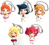 All 5 Types Set MIRAI TICKET Love Live! Sunshine!! Swing 06 Key Ring [USED]