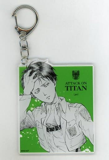Levi Ackerman Attack on Titan Newly-Drawn Acrylic Key Ring Wit Studio Limited Key Ring [USED]