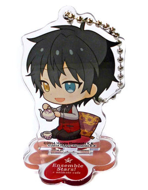 Mika Kagehira Ensemble Stars! Trading Acrylic Stand Keychain Yumenosaki Picnic Ver. Group A animate cafe Limited Key Ring [USED]