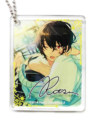 Ritsu Sakuma Ensemble Stars! CoLotta Trading Acrylic Plate Keychain Group B animate cafe Limited Key Ring [USED]