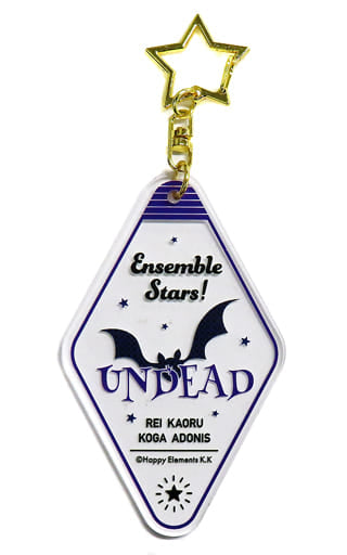 UNDEAD Ensemble Stars! Unit Logo Acrylic Key Chain Key Ring [USED]