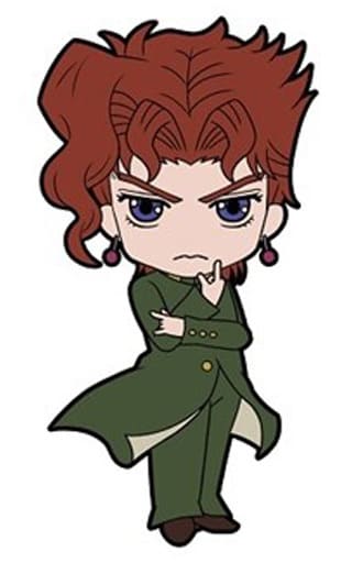 Noriaki Kakyoin JoJo's Bizarre Adventure: Stardust Crusaders Rubber Strap Collection Vol.2 Key Ring [USED]