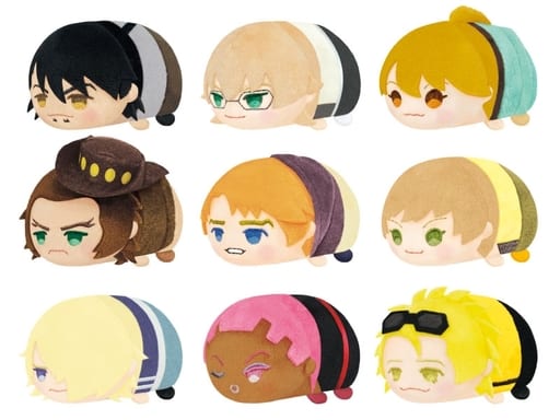 Barnaby Brooks Jr., etc. Tiger & Bunny The Rising Mochimochi Mascot All 9 Types Set Key Ring [USED]