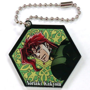 Noriaki Kakyoin JoJo's Bizarre Adventure: Stardust Crusaders Acrylic Key Chain Real Escape Game Escape from Jojo's Bizarre Mansion Limited Key Ring [USED]