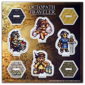 Right Facing Primrose Azelhart , etc. Acrylic Stand Octopath Traveler Acrylic Stand [USED]