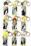 All 9 Types Set THE iDOLM@STER SideM Trading Acrylic Stick Keychain ver.B Key Ring [USED]