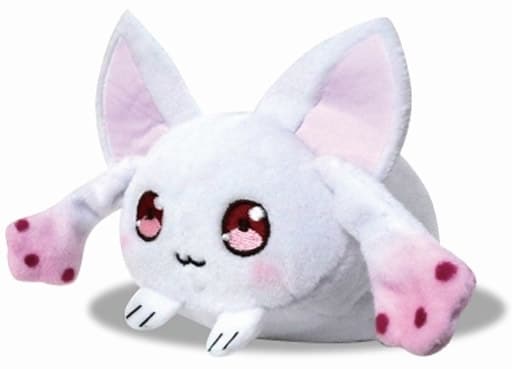 Little Kyubey. Magia Record Puella Magi Madoka Magica Side Story Mochikororin Key Ring [USED]