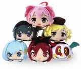 All 6 Types Set Puella Magi Madoka Magica: The Movie Rebellion Mochi Kororin Key Ring [USED]