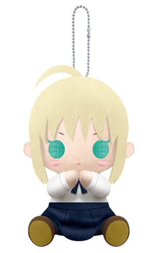 Saber Fate/Stay Night Heaven's Feel Pitanui Key Ring [USED]