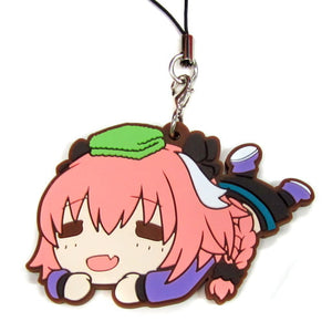 Rider of Black Fate/Apocrypha Ichiban Kuji PART2 Mojishi Lease Poya Rubber Charm Prize K Key Ring [USED]