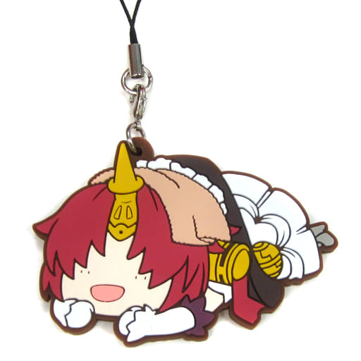 Berserker of Black Fate/Apocrypha Ichiban Kuji PART2 Mojishi Lease Poya Rubber Charm Prize K Key Ring [USED]