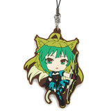 Red Archer Fate/Apocrypha Ichiban Kuji PART2 Kyun Chara Illustrations Rubber Charm Prize L Key Ring [USED]