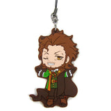 Caster of Red Fate/Apocrypha Ichiban Kuji PART2 Kyun Chara Illustrations Rubber Charm Prize L Key Ring [USED]