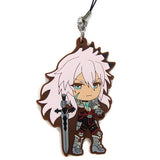 Saber of Black Fate/Apocrypha Ichiban Kuji PART2 Kyun Chara Illustrations Rubber Charm Prize L Key Ring [USED]