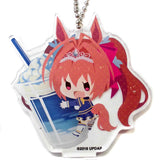 Daiwa Scarlet CharaDri !! Uma Musume Pretty Derby x COLLABO CAFE HONPO Acrylic Keychain Key Ring [USED]