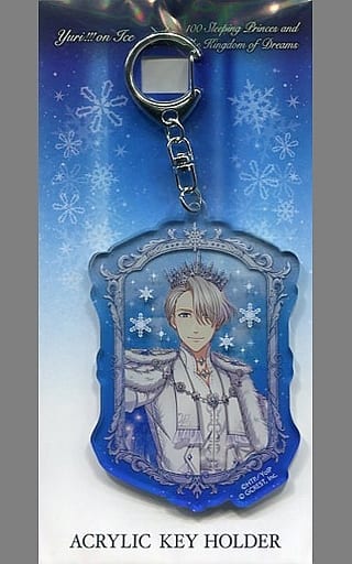 Victor Nikiforov Yuri!!! on Ice X 100 Sleeping Princes and the Kingdom of Dreams Acrylic Key Chain Key Ring [USED]