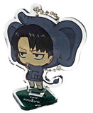 Levi Ackerman Attack on Titan Trading Acrylic Stand Key Chain Animal Costume Ver.B Tobu Zoological Park Collaboration Key Ring [USED]