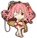 Kotoka Saionji THE iDOLM@STER Cinderella Girls Ichiban Kuji Intense Heat! Rubber Charm Kyun Chara Illustrations Prize E Key Ring [USED]