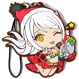 Eve Santa Claus THE iDOLM@STER Cinderella Girls Ichiban Kuji Intense Heat! Rubber Charm Kyun Chara Illustrations Prize E Key Ring [USED]