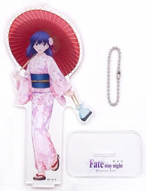 Matou Sakura Yukata Newly Drawn Acrylic Mascot Fate/stay night: Heaven's Feel Fate/Grand Order Fes. 2018 -3rd Anniversary- Goods Key Ring [USED]