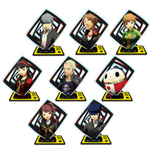 All 8 Types Set Persona 4 Trading Acrylic Stand Acrylic Stand [USED]