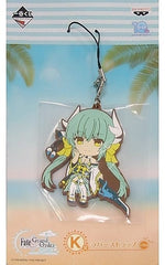 Lancer/Kiyohime Fate/Grand Order Ichiban Kuji Natsuda! Mizugida! Kyun Chara Summer Part 1 Kyun Chara Illustrations Rubber Charm Prize K Key Ring [USED]