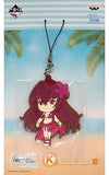 Assassin/Scathach Fate/Grand Order Ichiban Kuji Natsuda! Mizugida! Kyun Chara Summer Part 1 Kyun Chara Illustrations Rubber Charm Prize K Key Ring [USED]